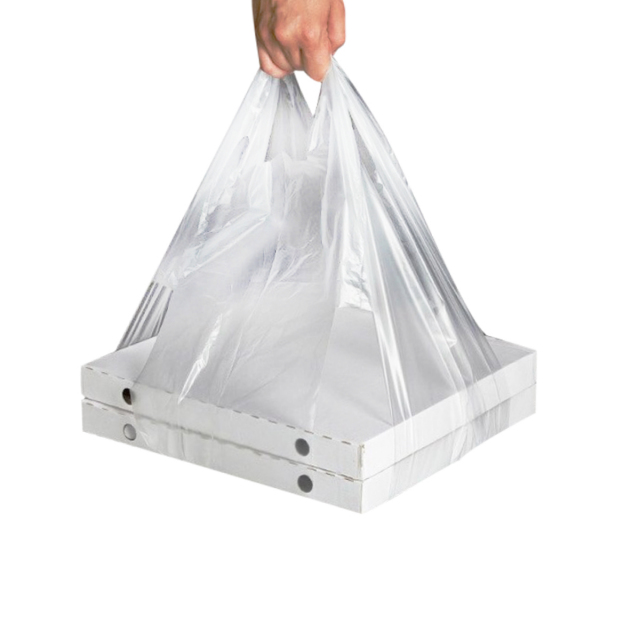 Пакет-майка для коробов 32*24*60 см, 14 мкм, прозрачный, ПНД 